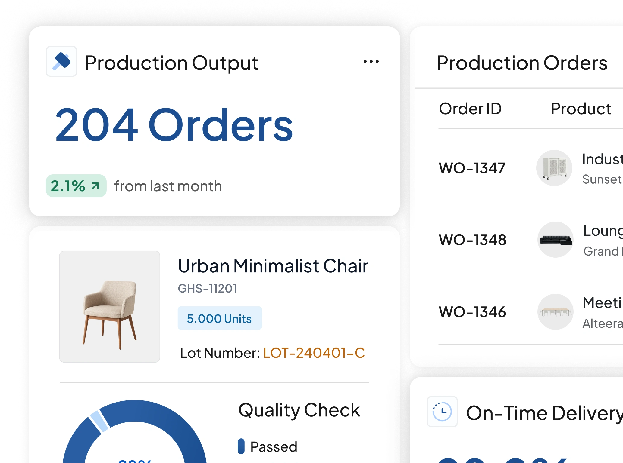 manufacture software interface HashMicro