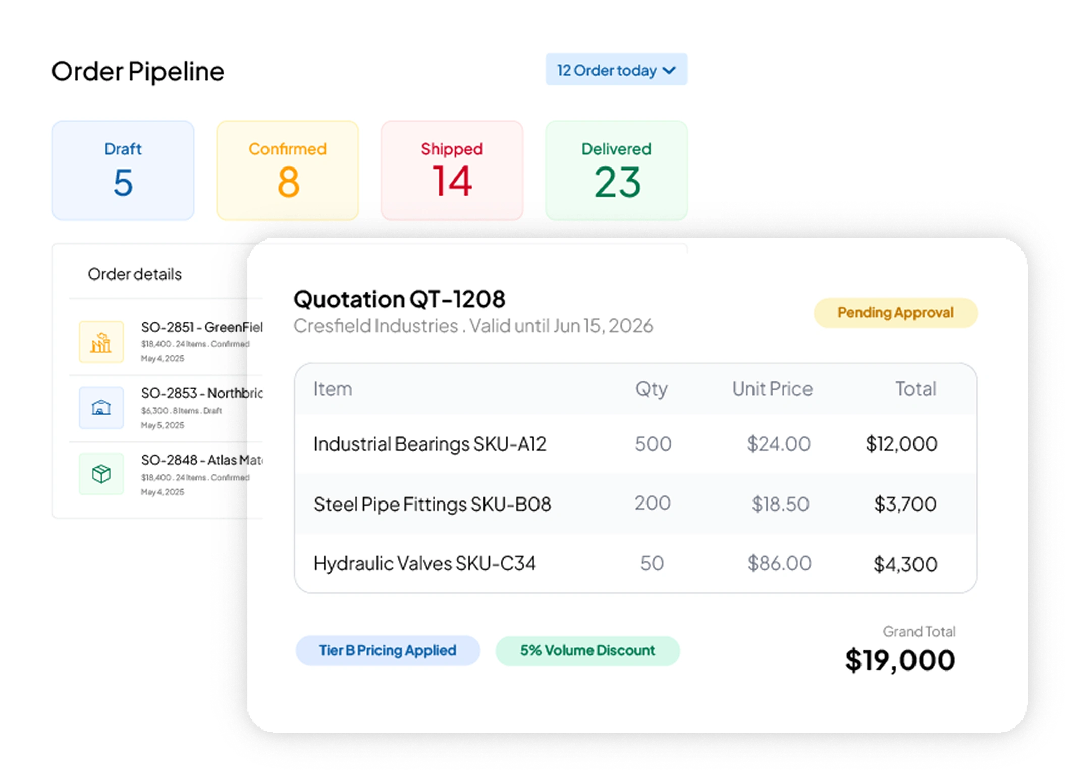sales software interface HashMicro