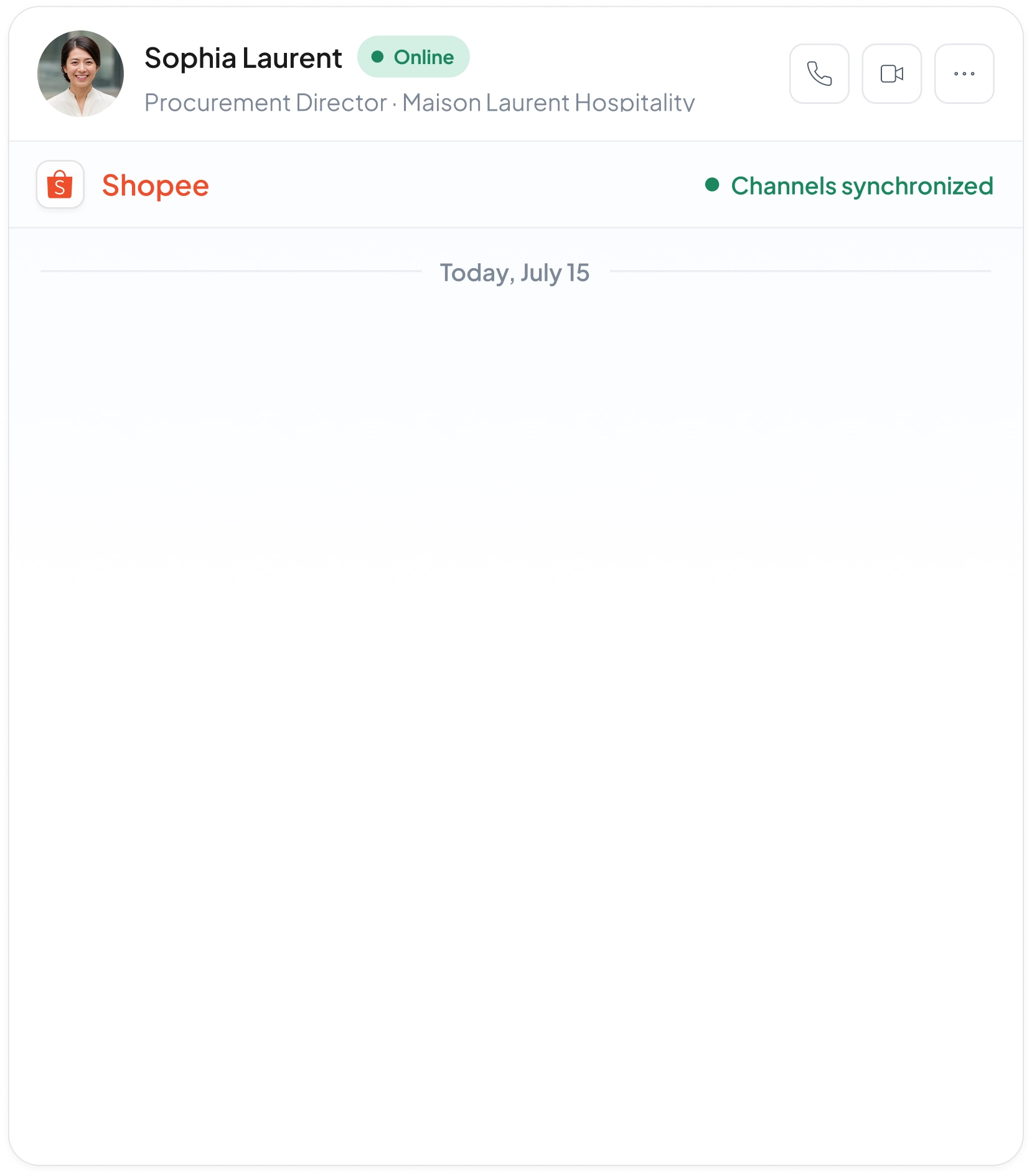 Dashboard HashMicro Personal Assistant yang menampilkan prioritas, draft, follow-up, dan jadwal harian