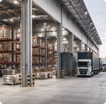 Warehouse dashboard for Trading and Distribution
