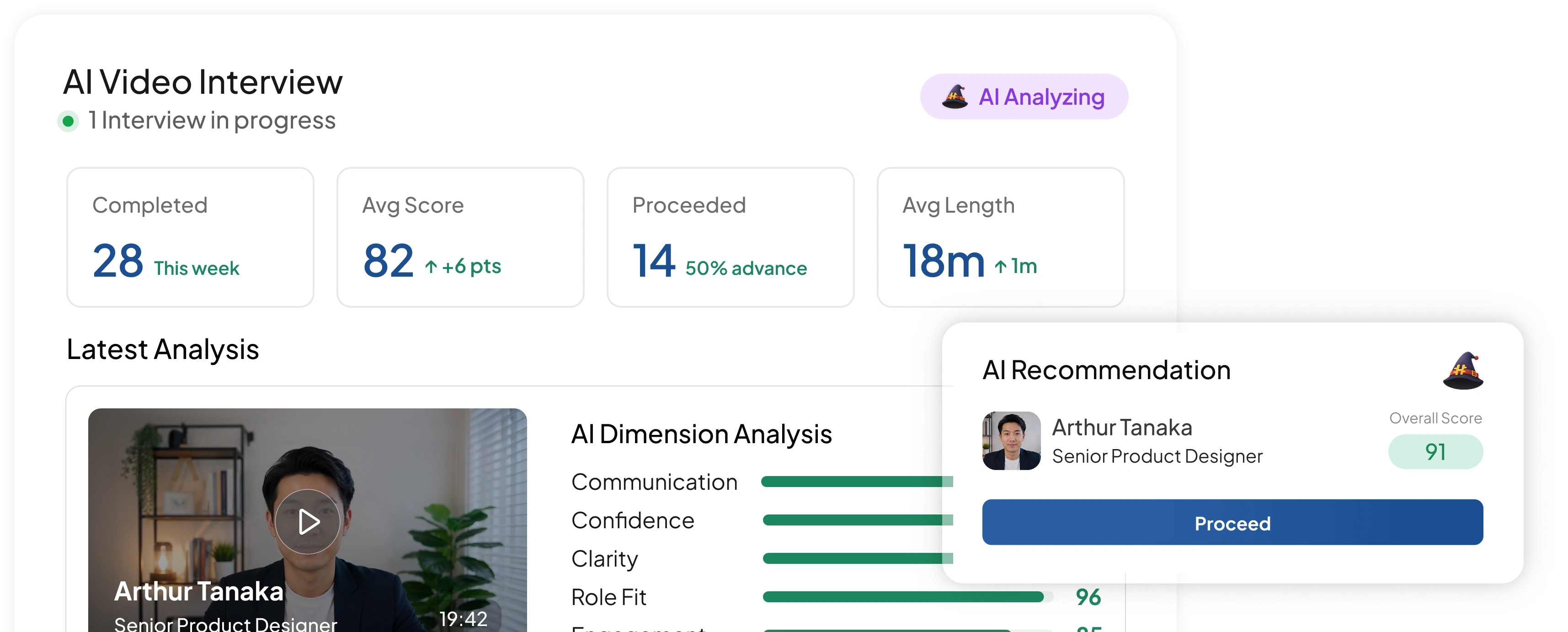 hr enrich software feature HashMicro for AI Video Interview