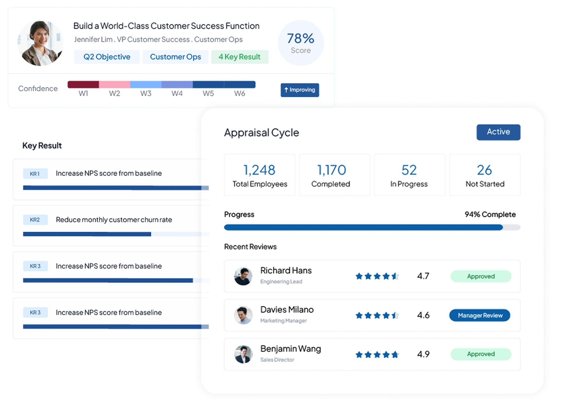 hr talent software interface HashMicro