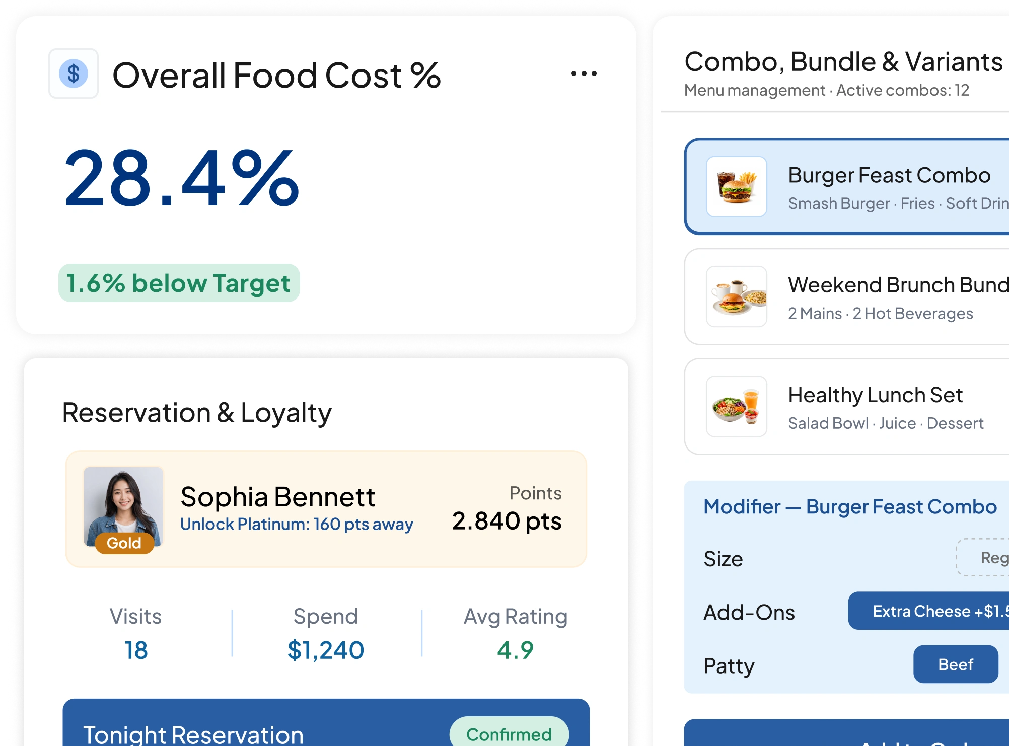 pos f&b software interface HashMicro